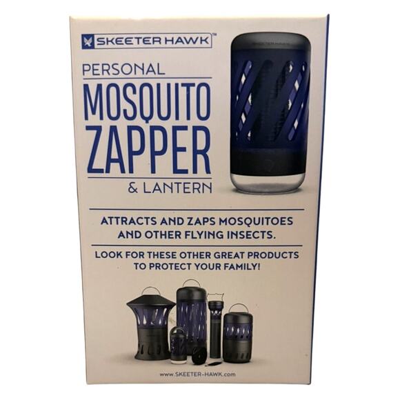 Skeeter Hawk Rechargeable Personal Mosquito Zapper & Lantern New Sealed - Picture 4 of 6